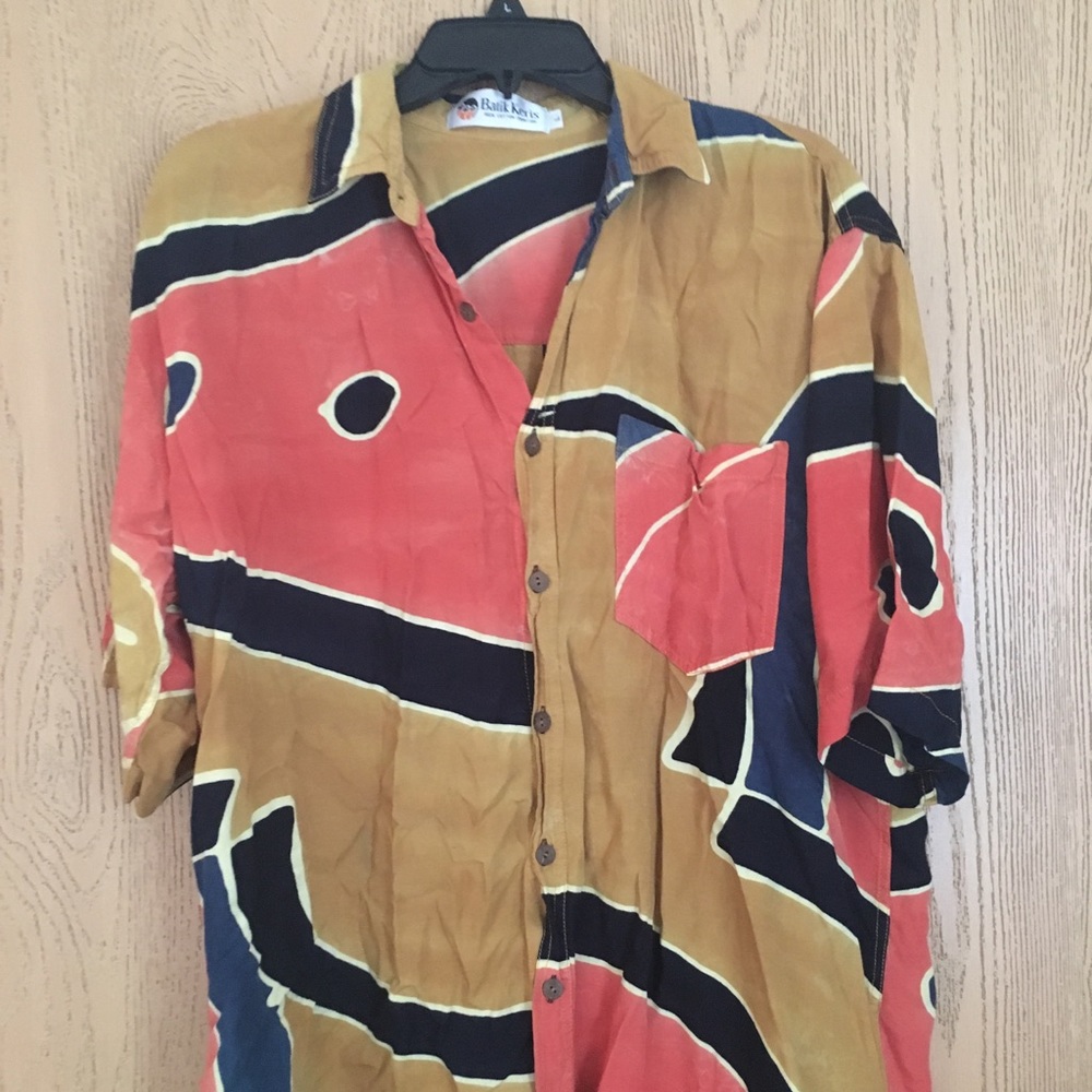 Vintage Pattern Hawaiin Shirt